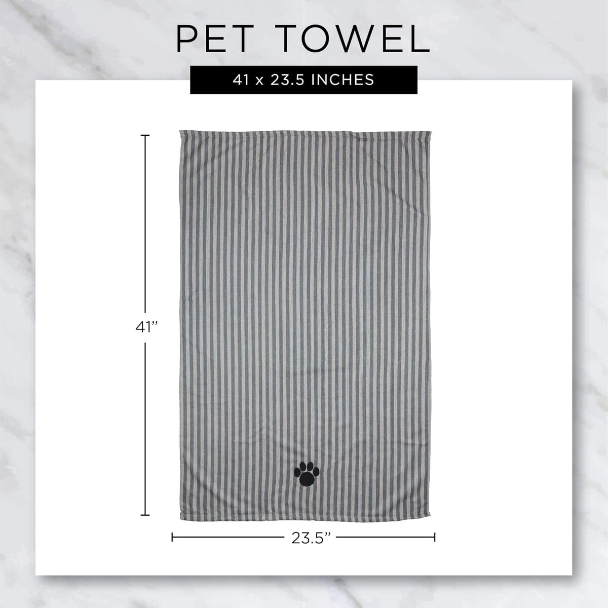 Extra Large Dog Towel – photo 3