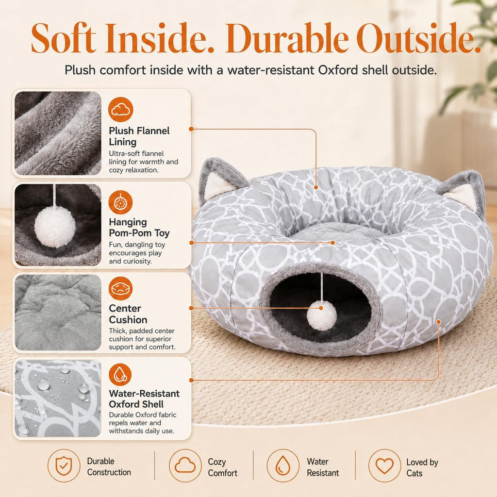 Cat Tunnel Bed – photo 6