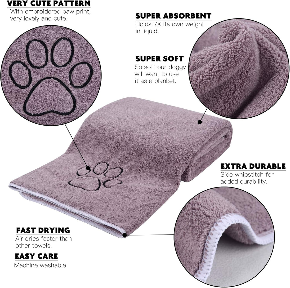Large Pet Towel – photo 4
