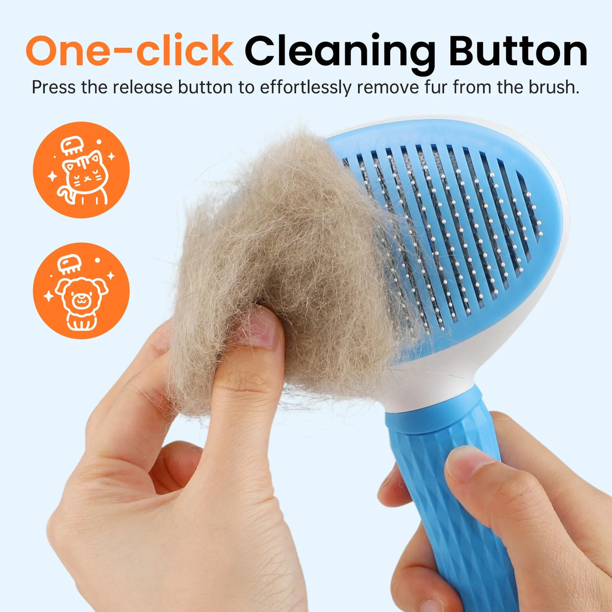 Deshedding Brush – Blue