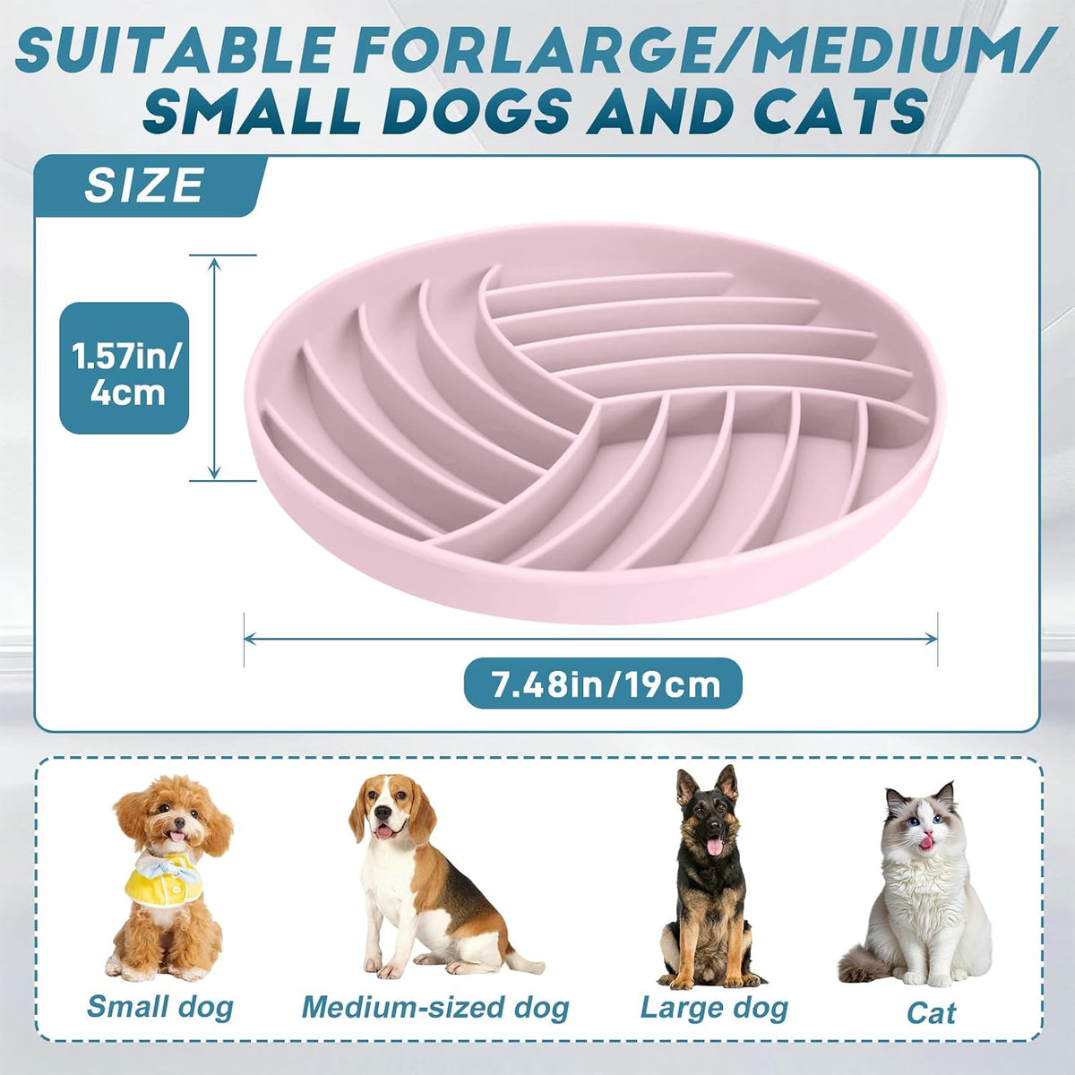 Slow Feeder Cat Bowl Set – photo 5
