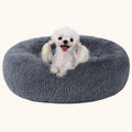 Calming Cat Bed – 23" Donut Bed for Cats & Small Dogs up to 25 lbs, Machine Washable
