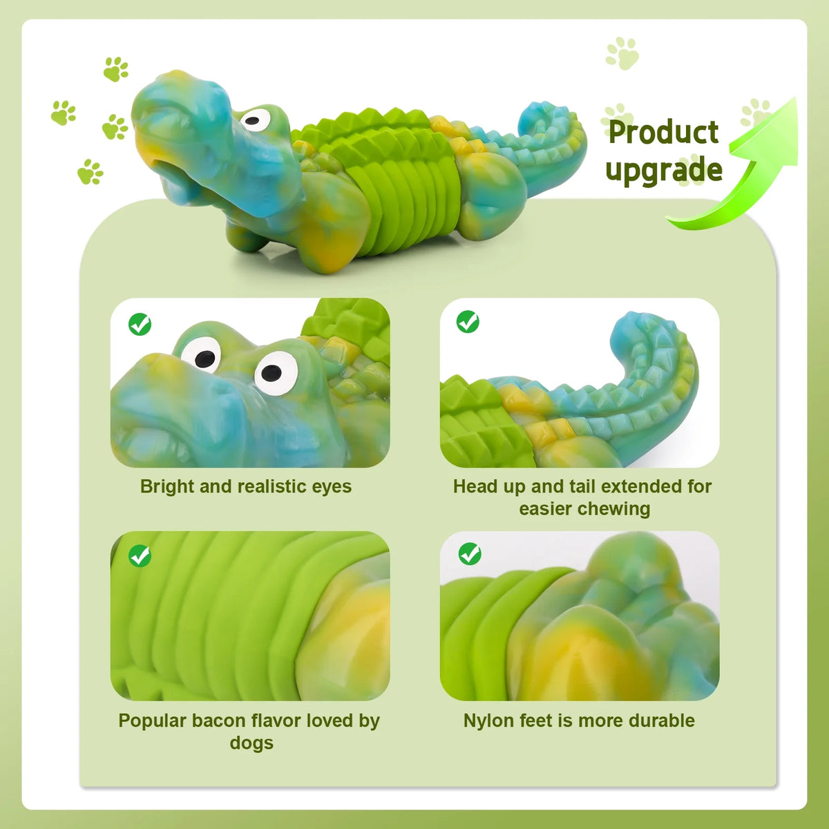 Crocodile Dog Chew Toy – photo 2