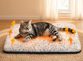 Self-Warming Cat Bed – Upgraded Foil Thermal Pet Mat for Cats & Dogs, Non-Slip