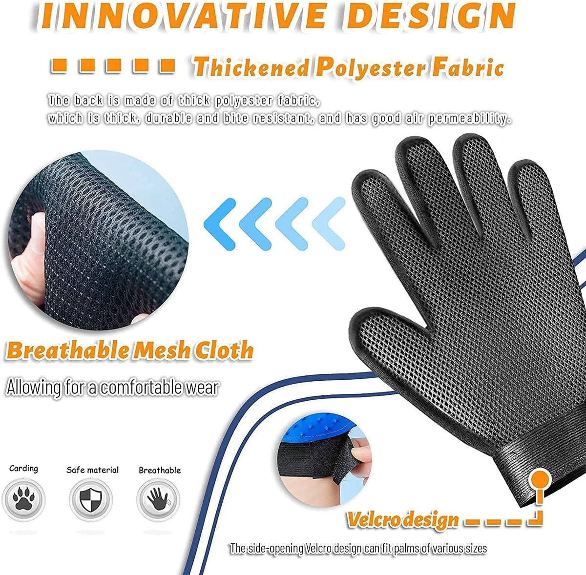 Pet Grooming Gloves – photo 4