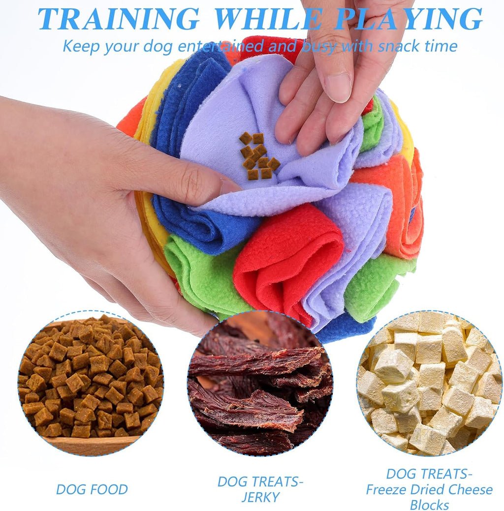 Snuffle Balls for Dogs & Cats (2-Pack) Interactive Treat Puzzle Toy – photo 6