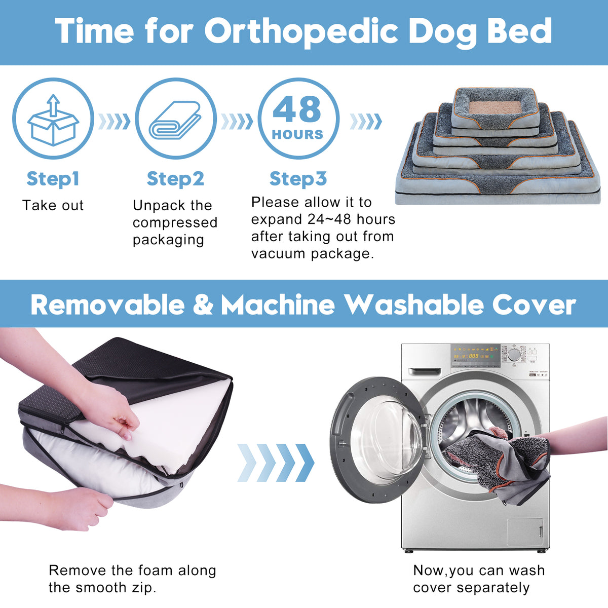 Bolster Dog Bed – photo 5