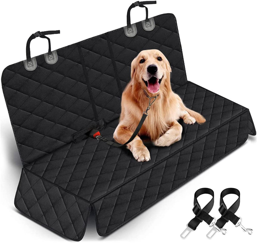 Waterproof Dog Car Seat Cover – Black Standard - 53" Length