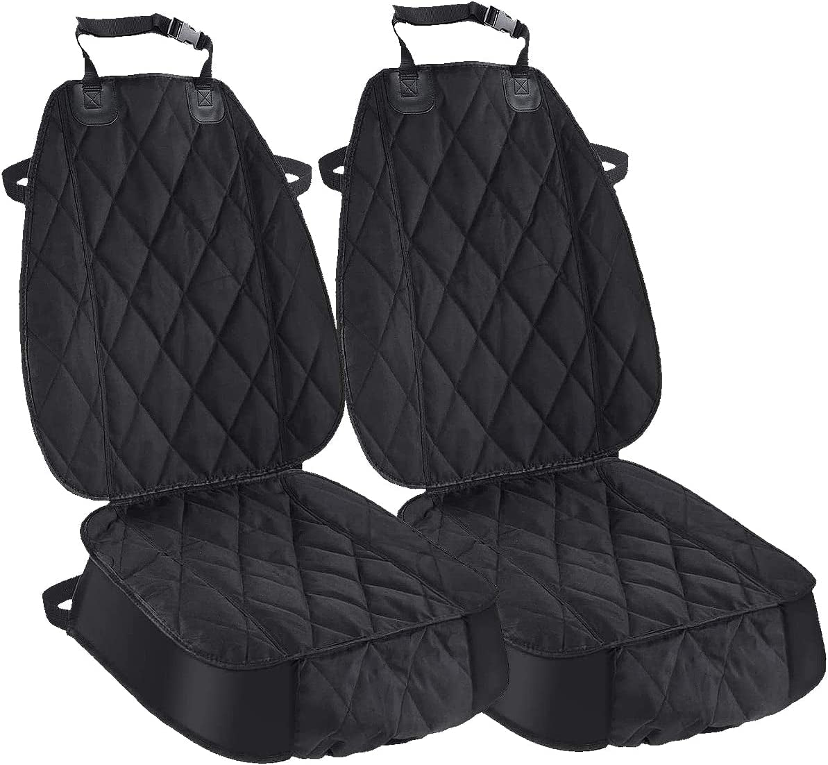 Dog Front Seat Cover – Black, 2 Pcs