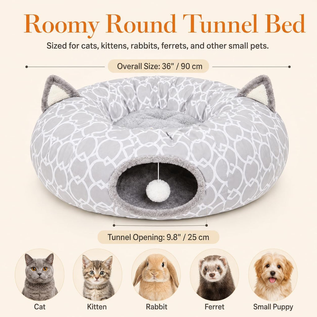 Cat Tunnel Bed – photo 7