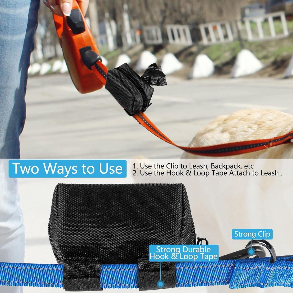Poop Bag Holder for Leash – photo 3