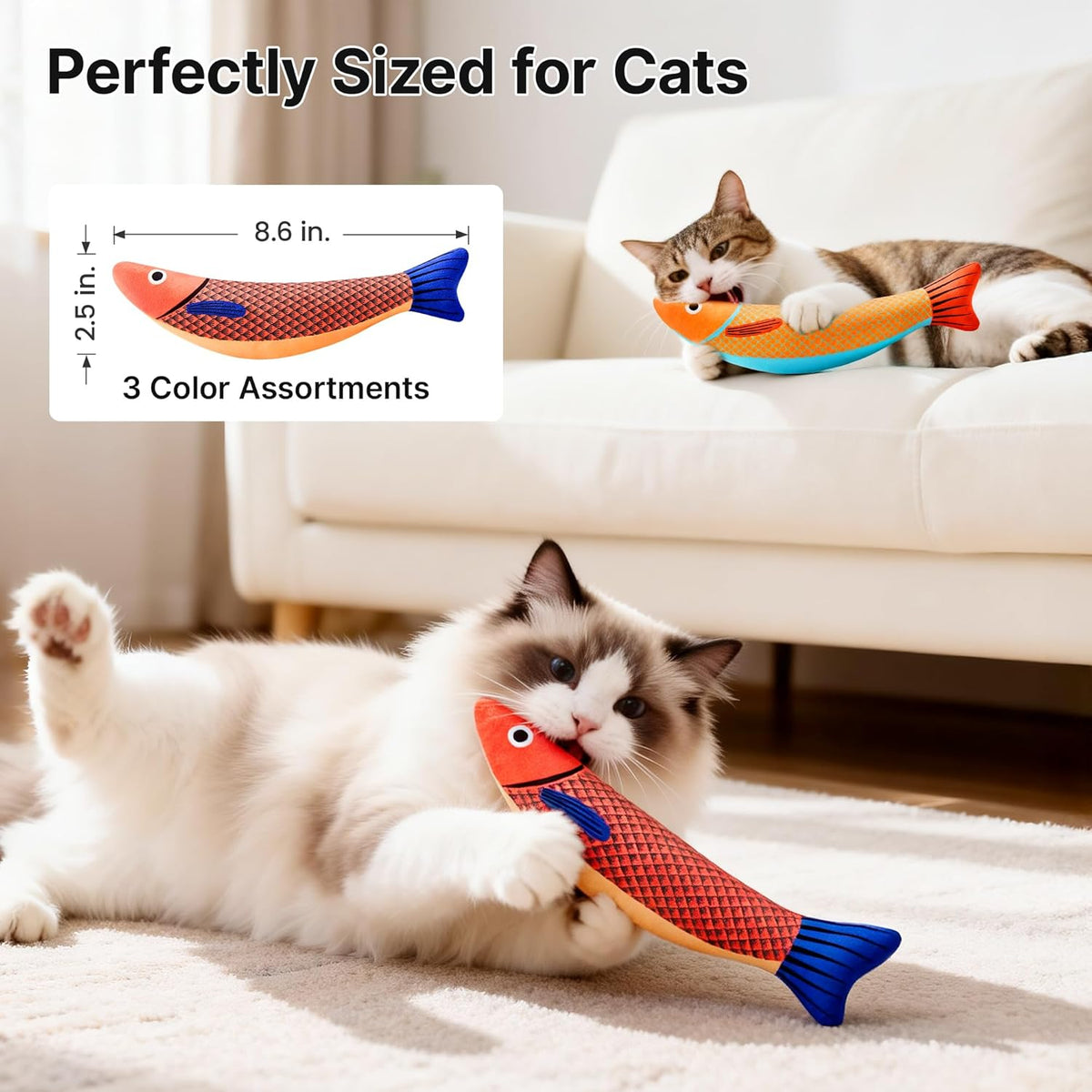 Fish Kicker Cat Toy – photo 5