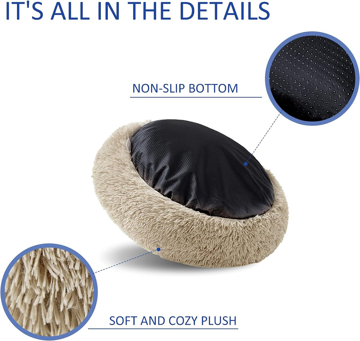 Large Donut Dog Bed – photo 3