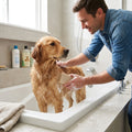 Dog Grooming Kit – 3-Piece Set: Shampoo Bar, Paw & Nose Balm + Bath Towel