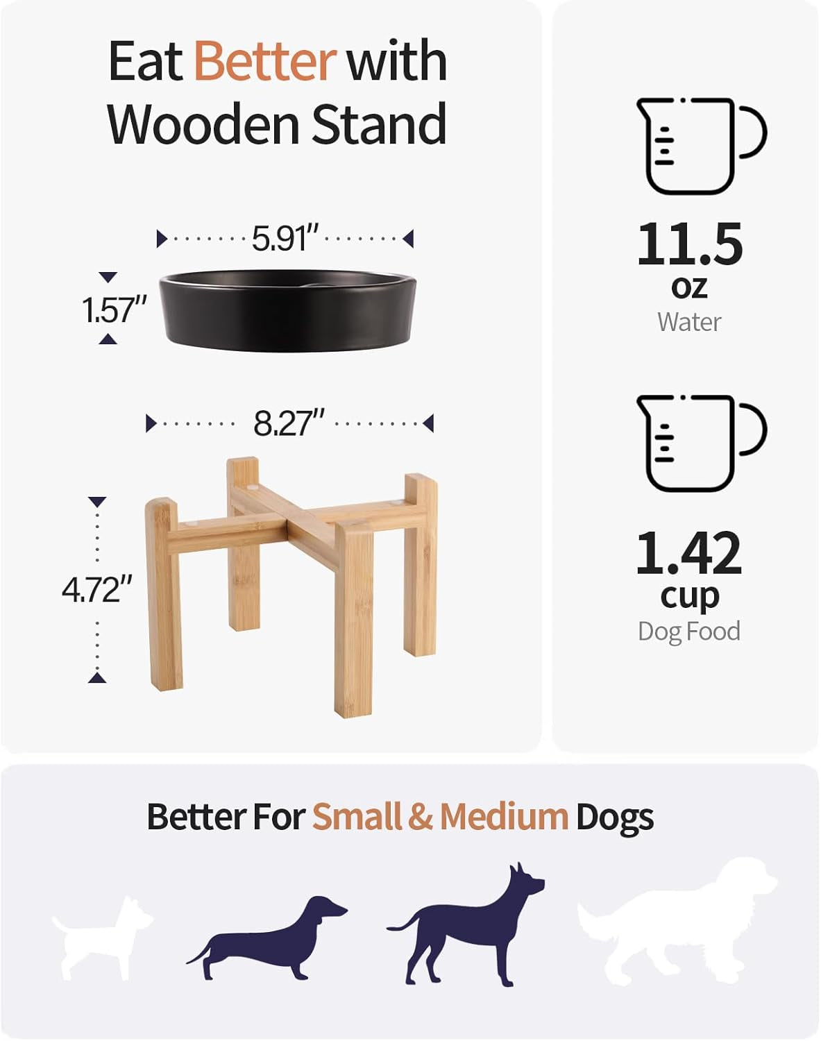 Ceramic Slow Feeder Dog Bowl – photo 4