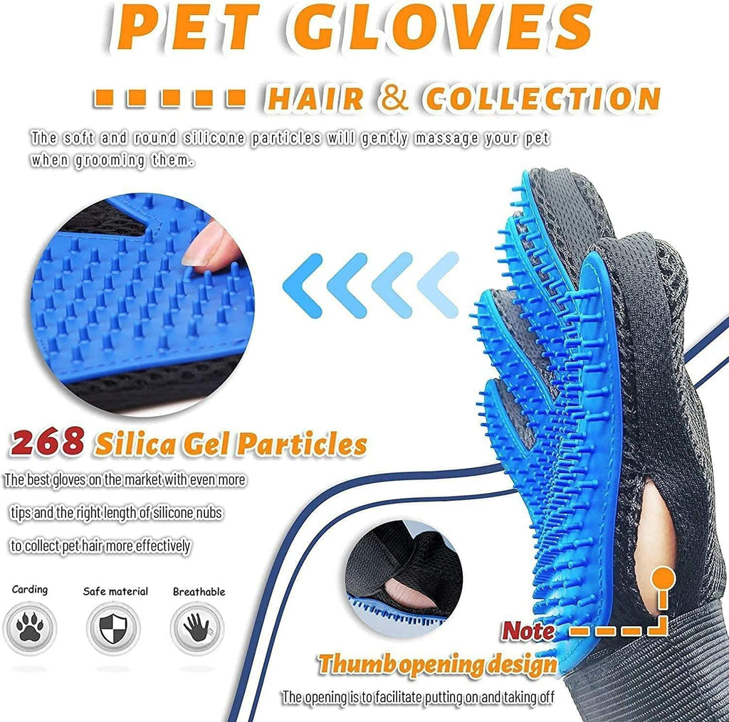 Pet Grooming Gloves – photo 3