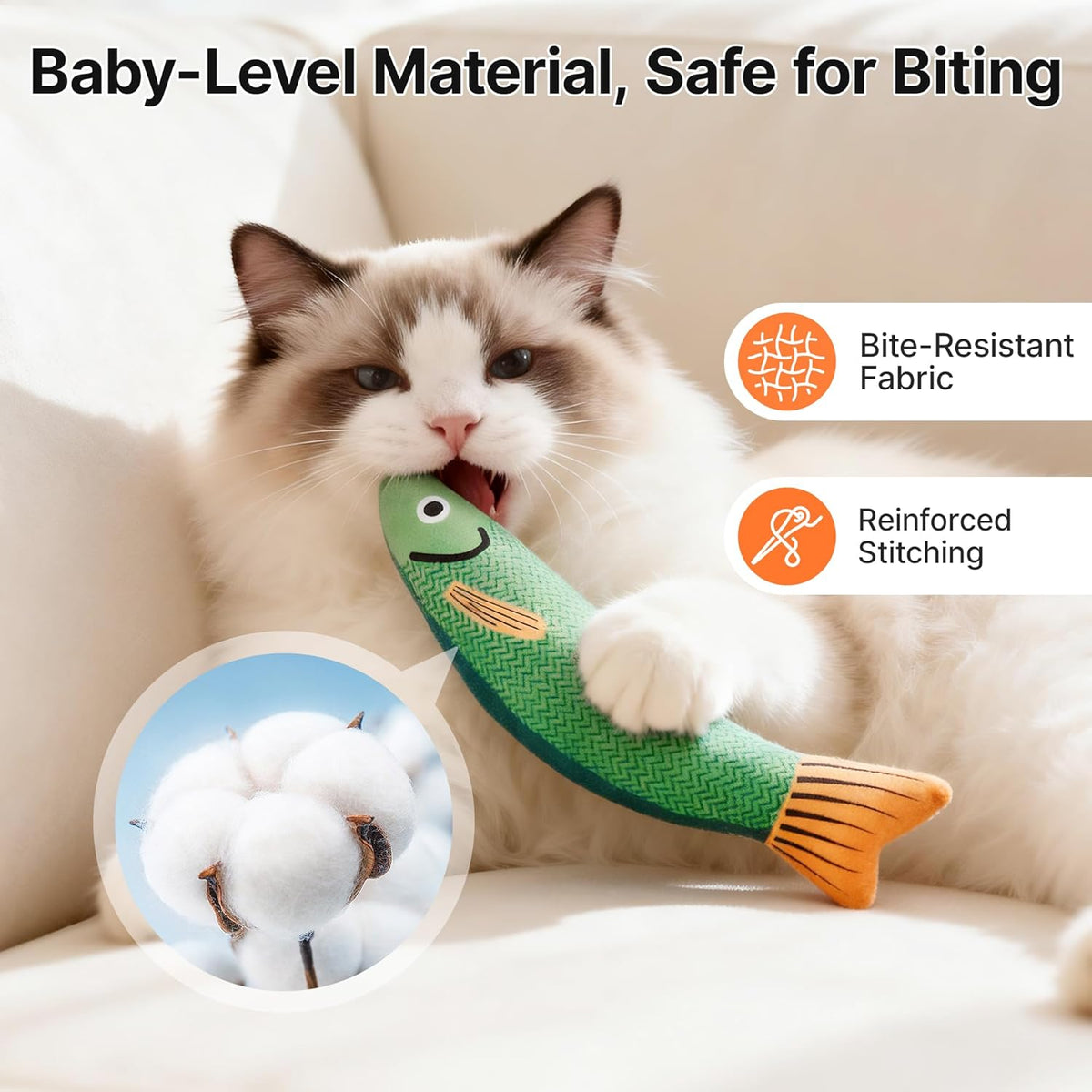 Fish Kicker Cat Toy – photo 4