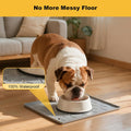 Silicone Dog Food Mat – S-16''X12'', Light Gray