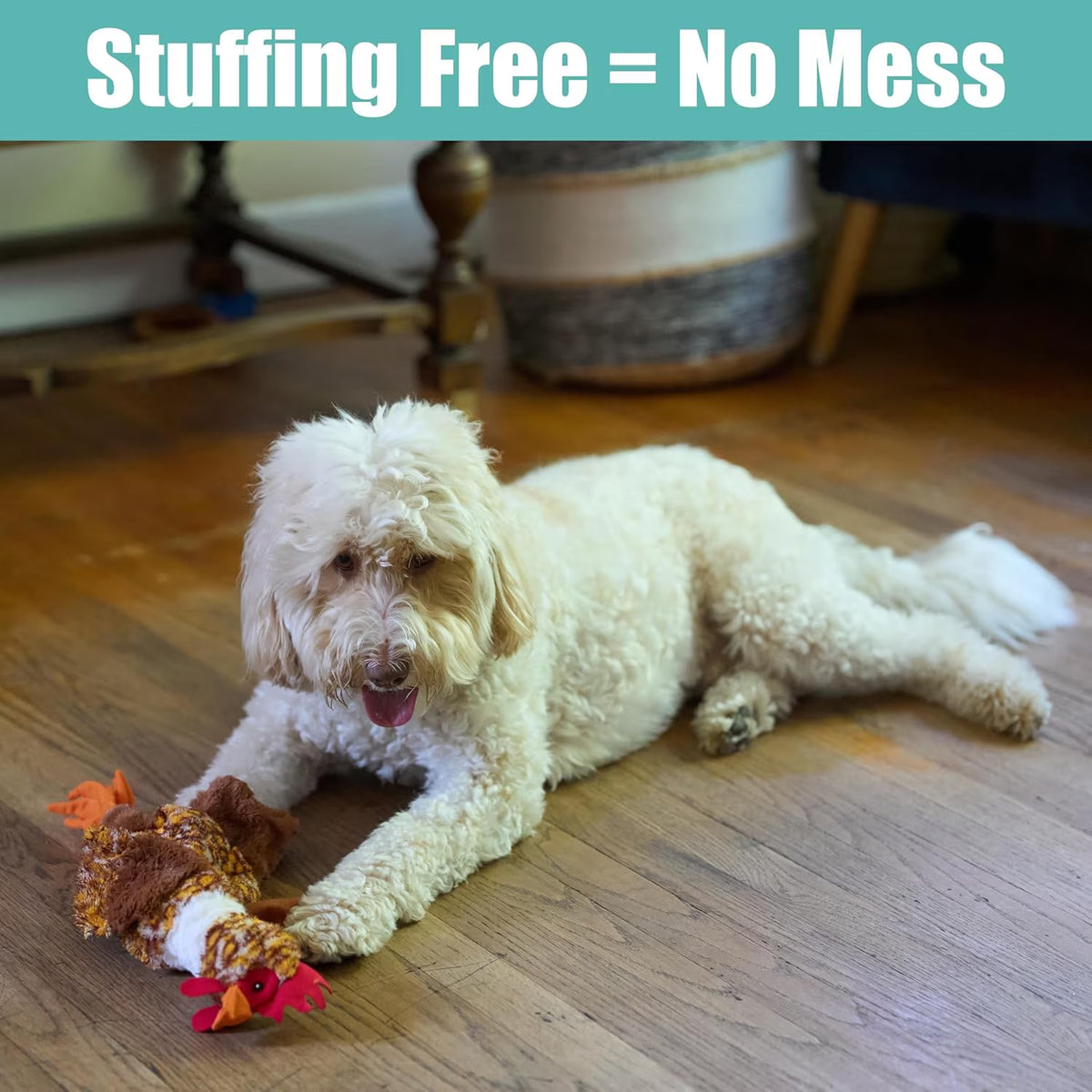 Chicken Dog Toy – photo 3