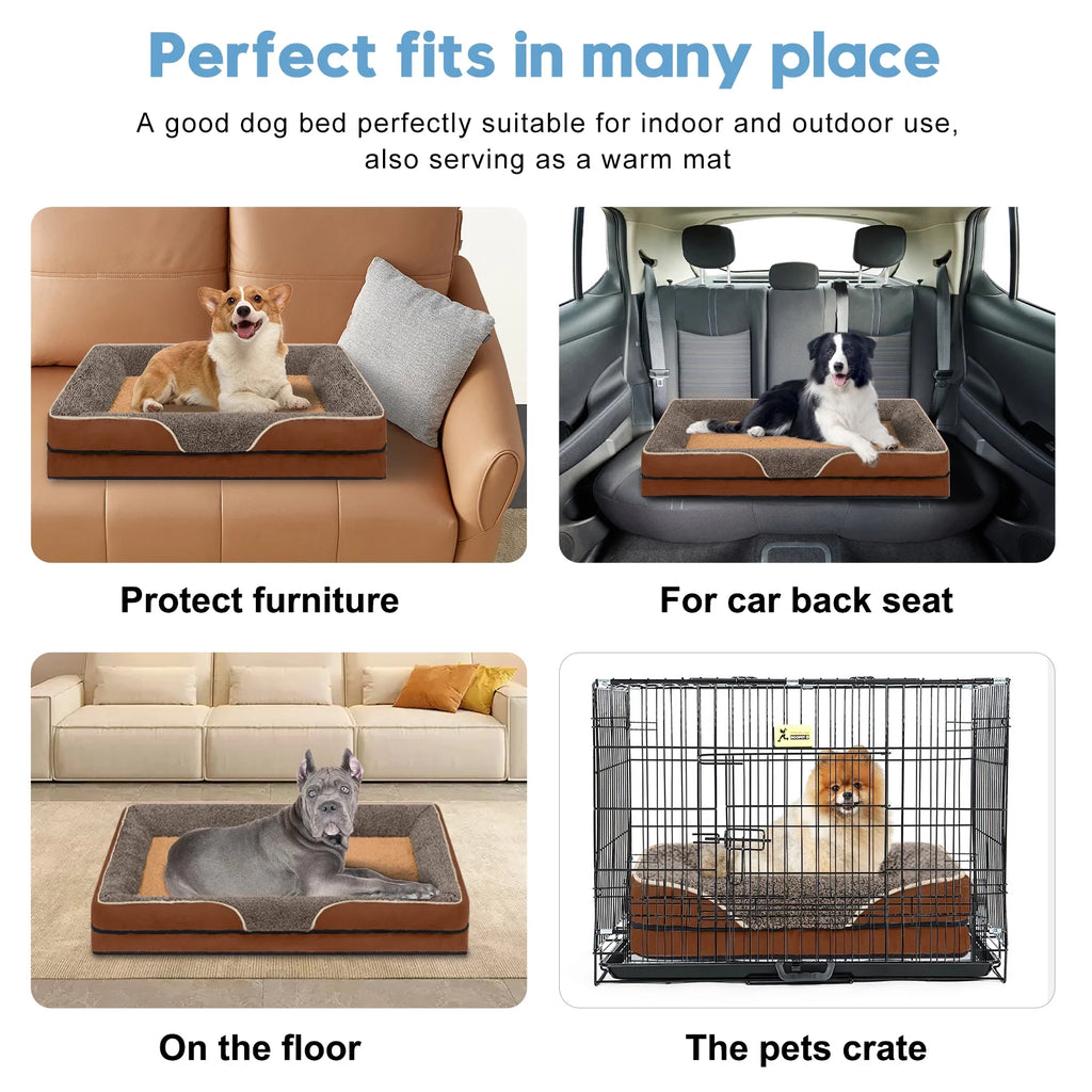 Bolster Dog Bed – photo 4