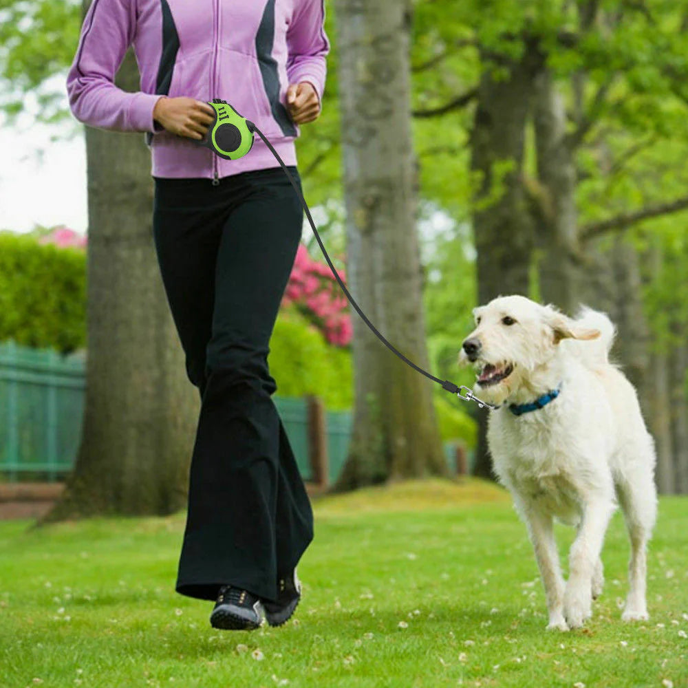 Retractable Dog Leash with Brake – photo 2
