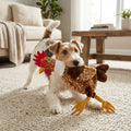 Chicken Dog Toy – No-Stuffing 17" Squeaky Plush for Medium & Large Dogs