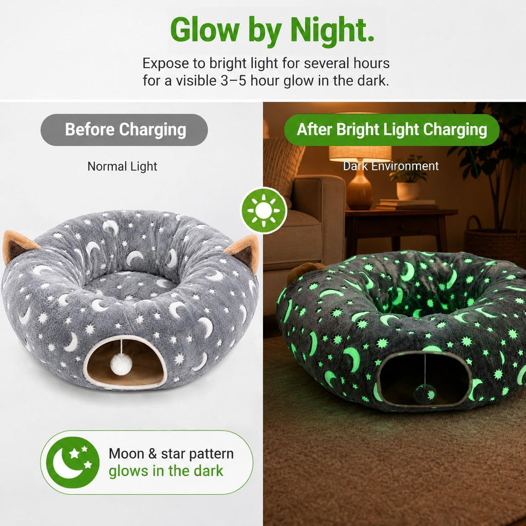 Glow in the Dark Cat Tunnel – photo 3