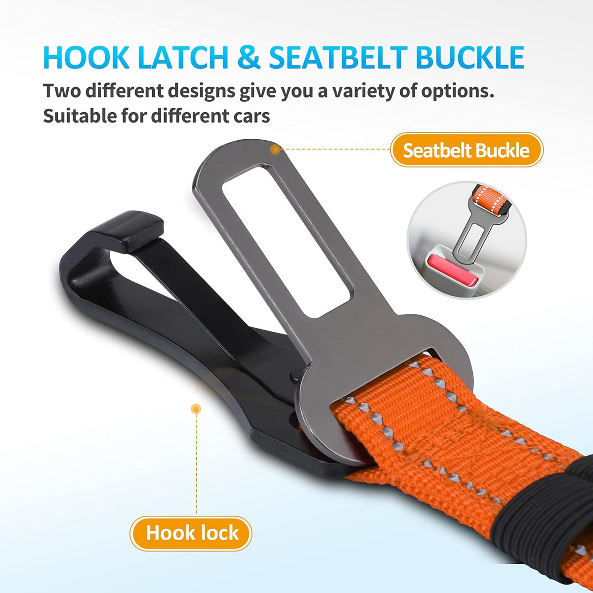 3-in-1 Dog Seatbelt Harness – photo 4