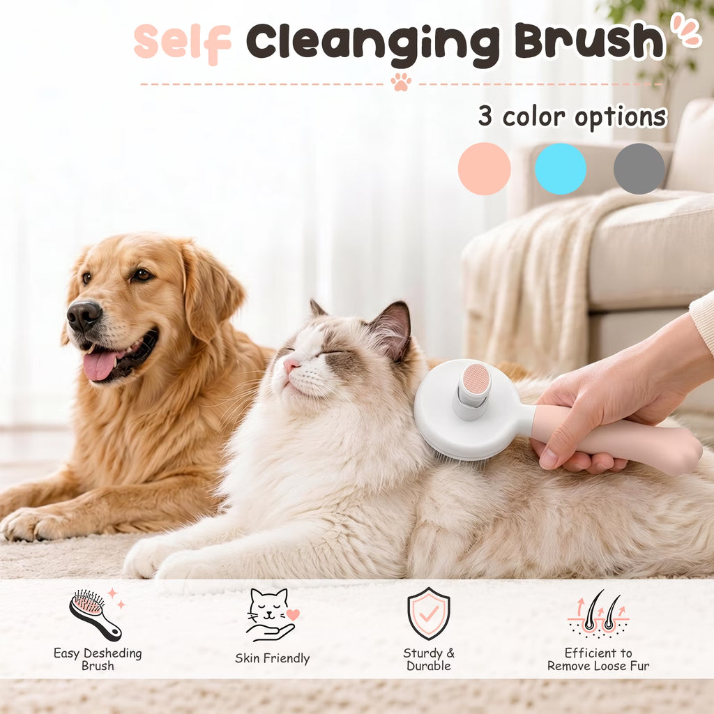 Self-Cleaning Slicker Brush – photo 10