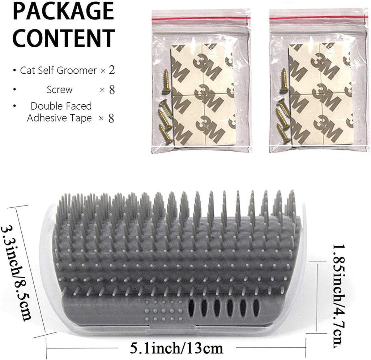Cat Corner Scratcher & Self-Groomer – photo 5