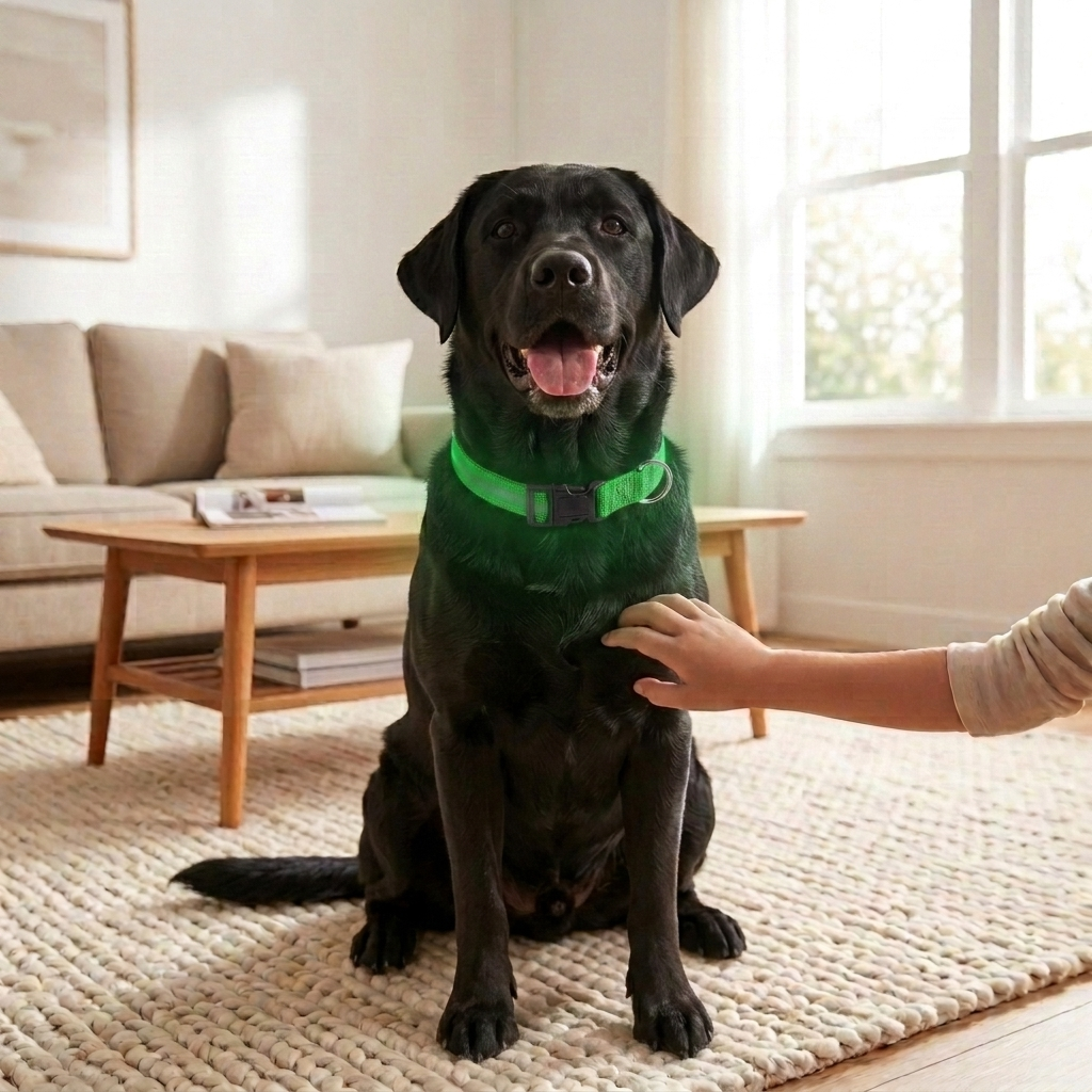 LED Light-Up Dog Collar – photo 2