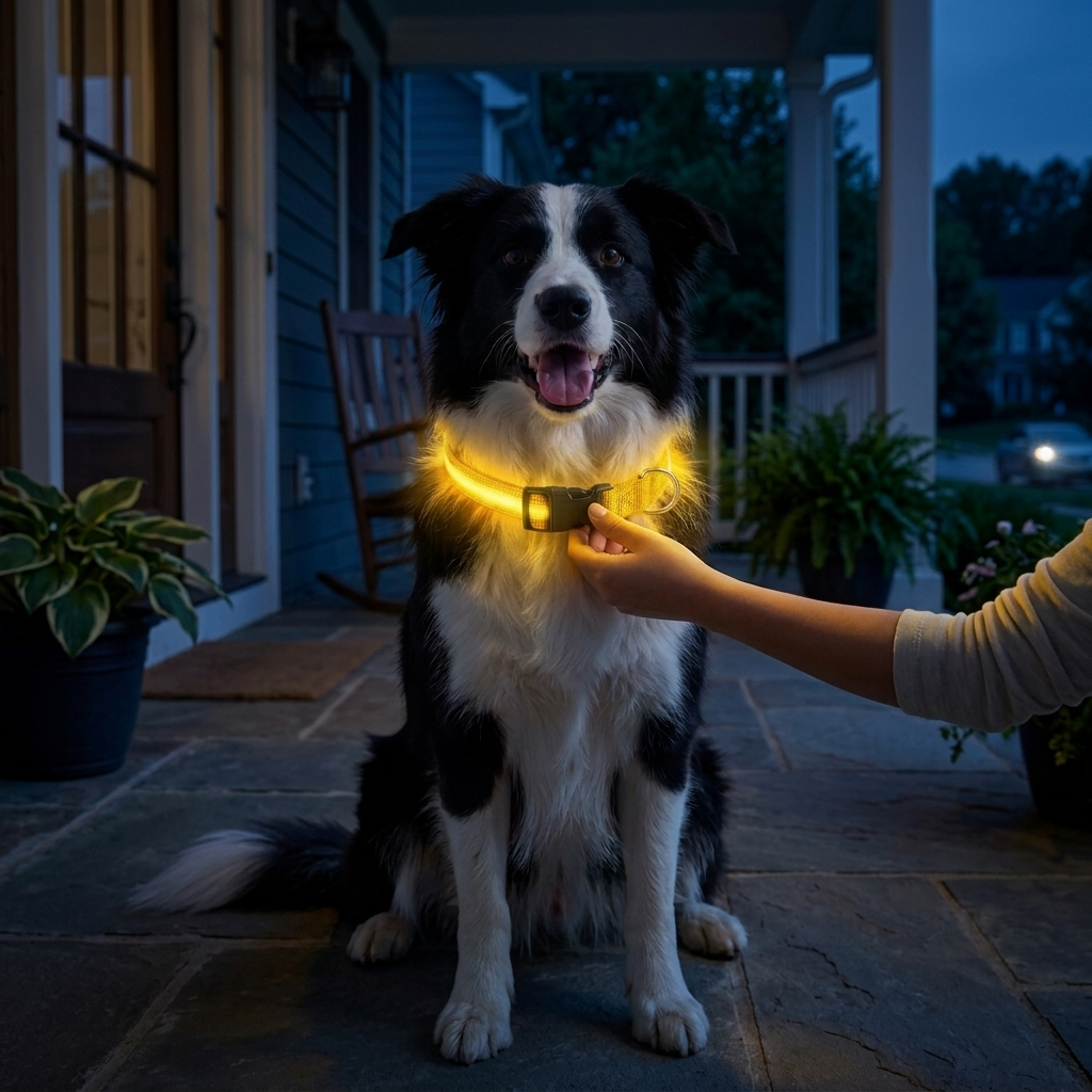 LED Light-Up Dog Collar – photo 4