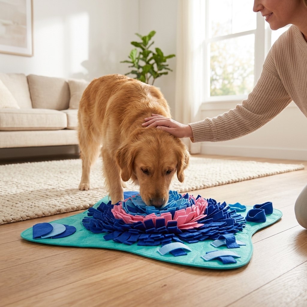 Sniffing Mat – Large Multicolour