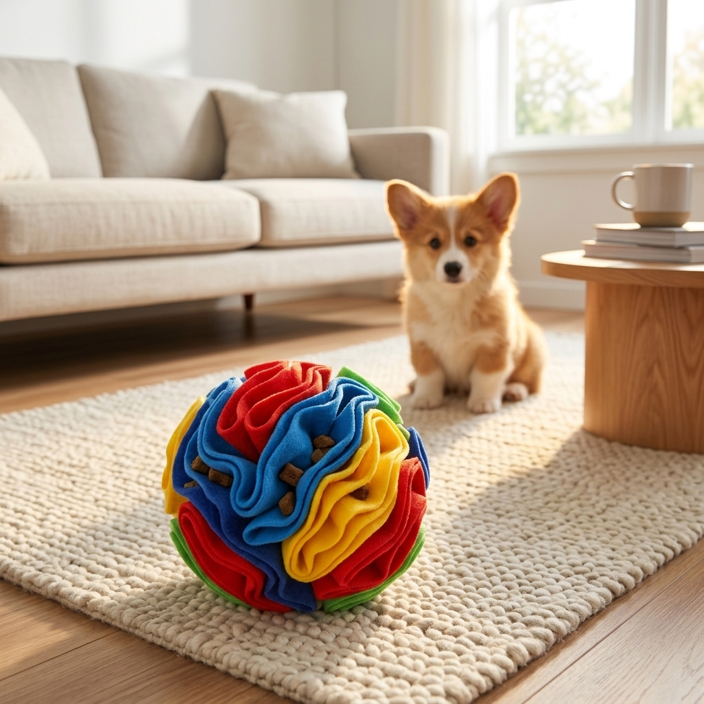 Snuffle Balls for Dogs & Cats (2-Pack) Interactive Treat Puzzle Toy – photo 7